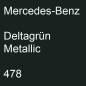 Preview: Mercedes-Benz, Deltagrün Metallic, 478.